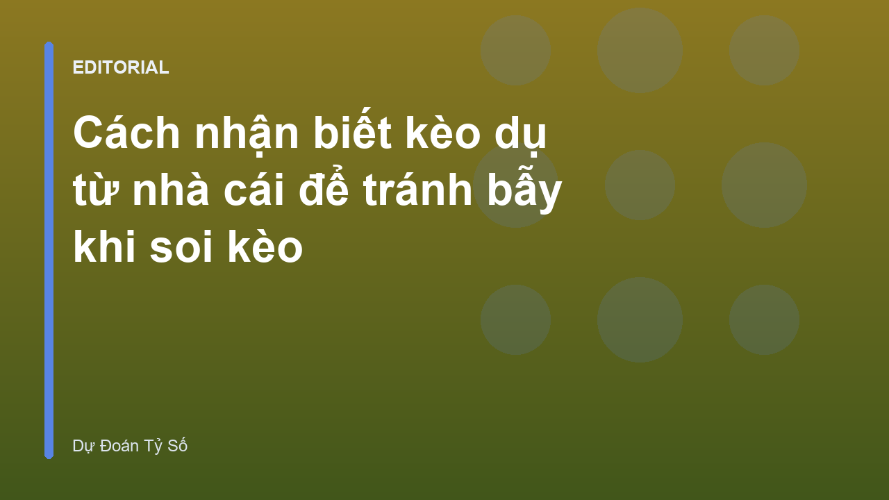 Biểu đồ biến động tỷ lệ kèo nhà cái